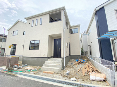 【外観】 | Crediegarden交野市私部第13 | 2号棟外観写真です。（2021年7月撮影）