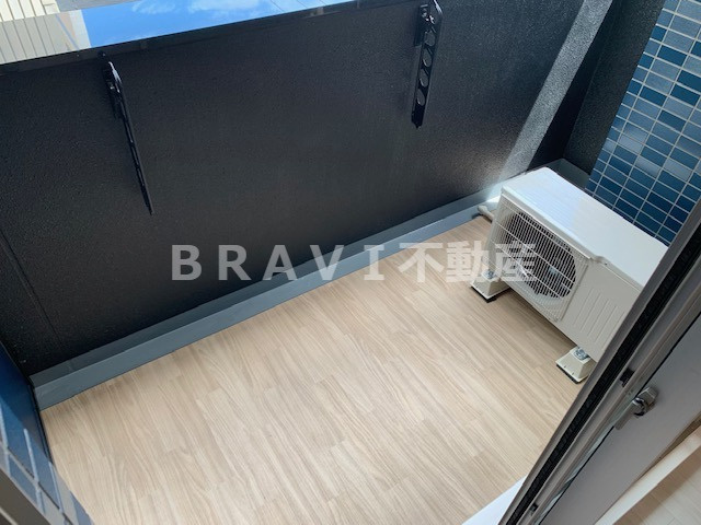 プレサンス森ノ宮 THEゲート　BRAVI不動産のバルコニー|【プレサンス森ノ宮THEゲート】バルコニーがあります