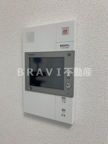 プレサンス森ノ宮 THEゲート　BRAVI不動産のセキュリティ|【プレサンス森ノ宮THEゲート】モニター付インターホン