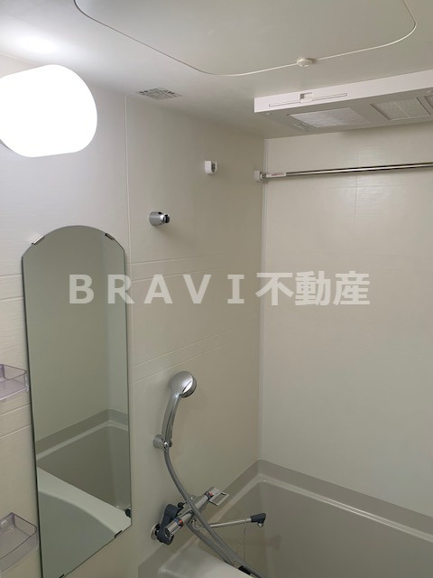 プレサンス森ノ宮 THEゲート　BRAVI不動産の浴室|【プレサンス森ノ宮THEゲート】落ち着いた空間のお風呂です