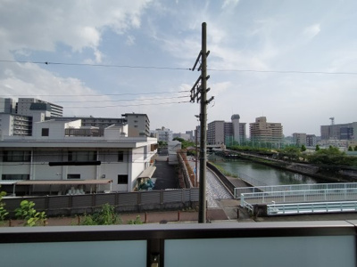 【展望】 | ブライトプレイス今福鶴見 | 川沿いですので、通風見晴らし良好です◎