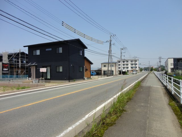甲佐町芝原分譲地の周辺|県道嘉島甲佐線です