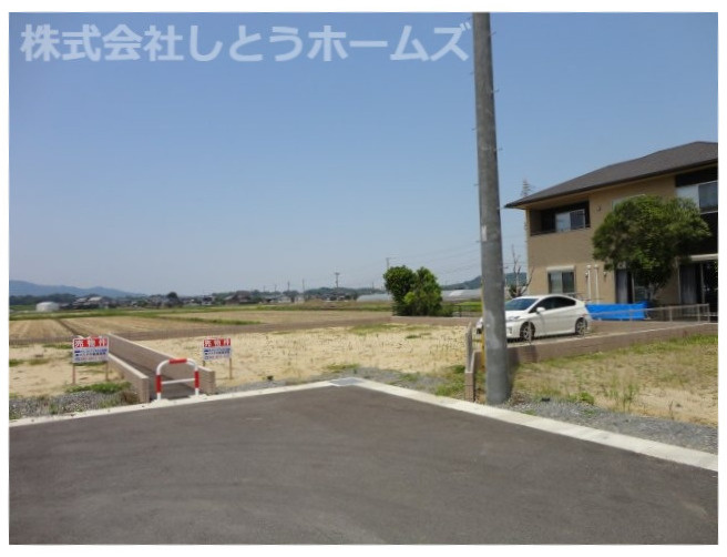 甲佐町芝原分譲地の外観|物件の外観です