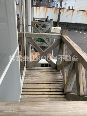 ラフィーネNのバルコニー