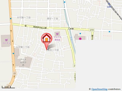 【地図】 | D-room清住Ⅱ