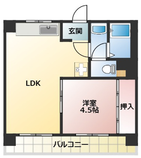 【間取り】 | 高島グリーンハイツ