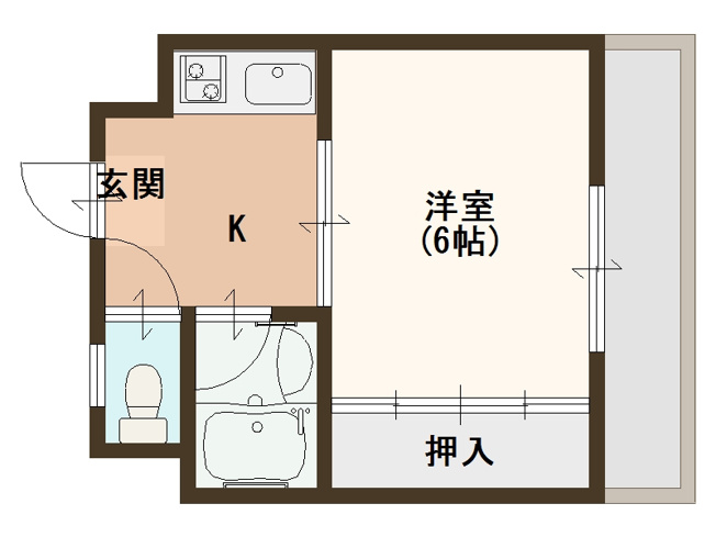 【間取り】 | グランビルド住之江公園