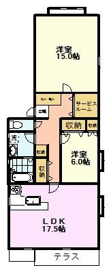 【間取り】 | メゾンドゥ国立
