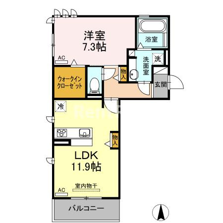 エスポワールⅡの間取り