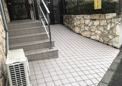 【中庭】 | マイキャッスル高尾　グリーンステージ | 綺麗に整備されていて使い心地がいいですね。
