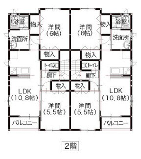 【間取り】 | カーサス・Ｍ