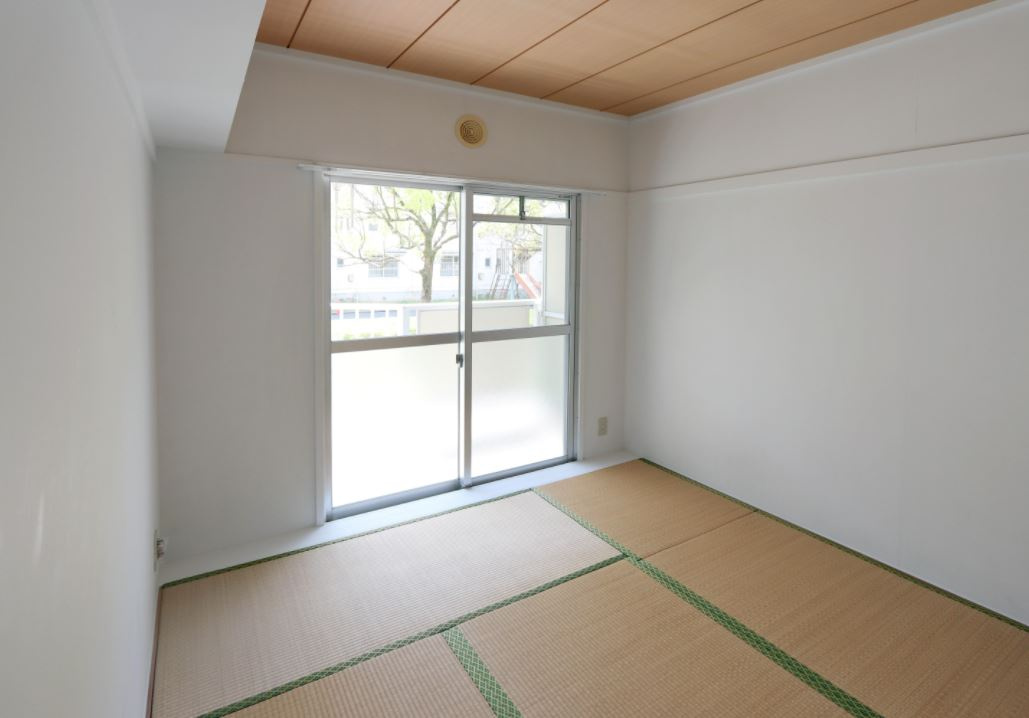ビレッジハウス白川【キャッシュバック対象】の寝室|落ち着いた色調の寝室です
