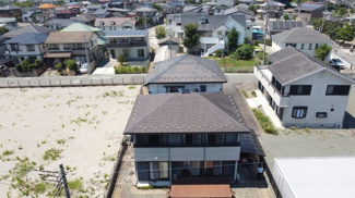 【外観】 | 南向きの陽当たり良好の中古住宅です。