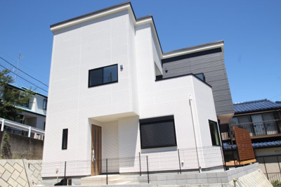 【外観】 | 海老名市上今泉６丁目　新築戸建て　全１棟 【仲介手数料無料】 | □■海老名市を中心に地域密着で営業している不動産会社です■□
