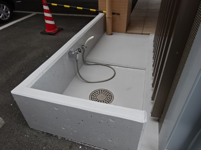 倉敷市大島の賃貸マンションのその他共用部分|ペット用足洗い場