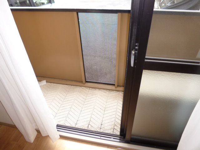 セジュール竹　Ｃのバルコニー