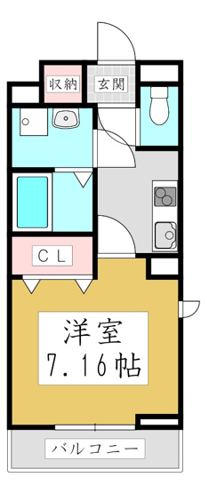 【間取り】 | グラン　トレゾールⅡ