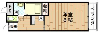 レーベンなぎの宮の間取り
