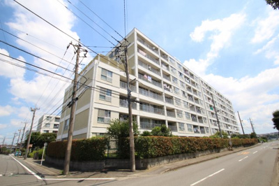 【外観】 | 海老名コーポラスA棟　3階　2ＳＬＤＫ〈リフォーム済みマンション〉 | きれいな外観です