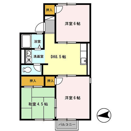 【間取り】 | プレジール浦野