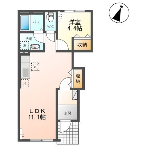 ハーモニーズの間取り