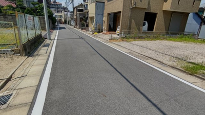 【前面道路含む現地写真】 | 南区呼続元町　1号棟★仲介手数料無料★（呼続小学校・新郊中学校）新築一戸建て