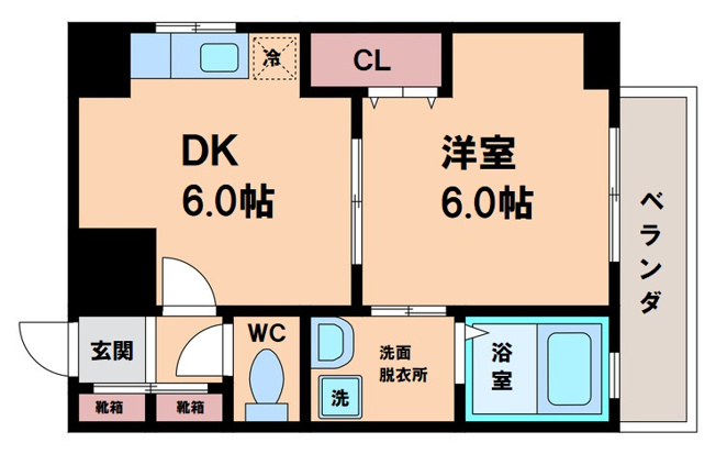 【間取り】 | カシェット住吉