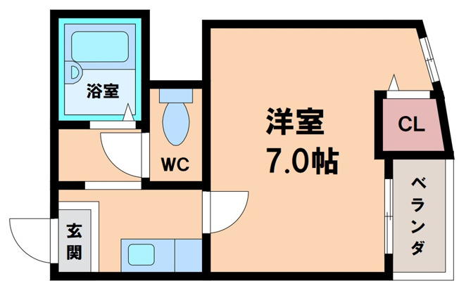 【間取り】 | ＥＳＴ長居西