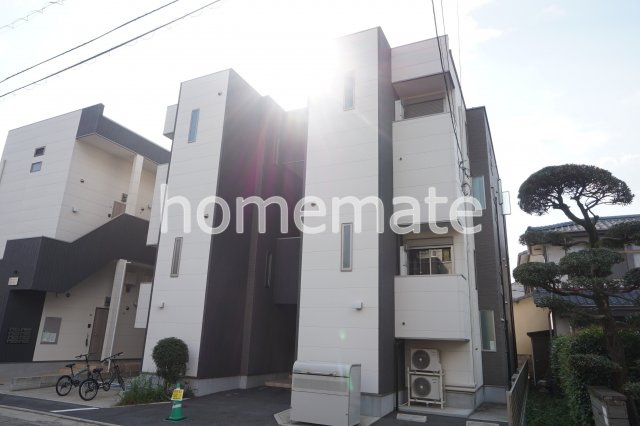 熊本市中央区春竹町大字春竹のアパートの外観