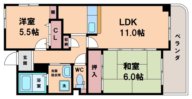 【間取り】 | コーポYM２１