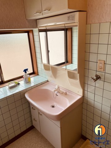 長浜戸建ての独立洗面台