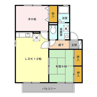 【間取り】 | ハイツ大宮