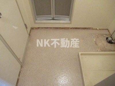 【洗面所】 | エトワールハイム川本（八戸ノ里賃貸） | 脱衣スペースもあります