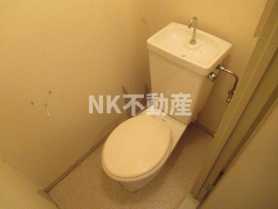 【トイレ】 | エトワールハイム川本（八戸ノ里賃貸） | トイレです