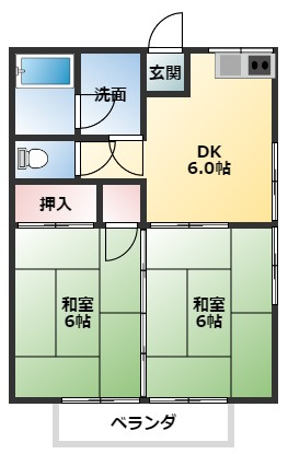 シャイン２１の間取り