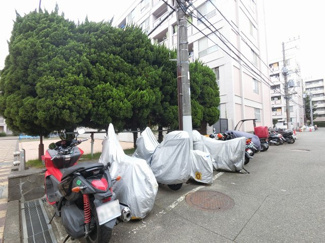 【その他共用部分】 | バイク置場です。