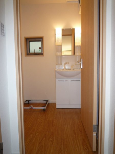 桂荘の洗面所|洗面所・洗濯機置場