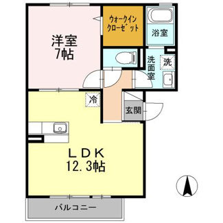【間取り】 | コンフィデンテⅡ