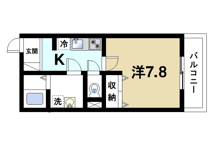 premiereⅢの間取り|間取りです