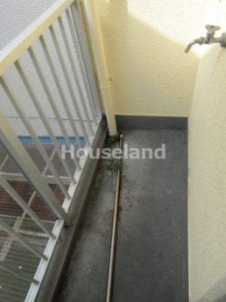 スカイマンションのバルコニー