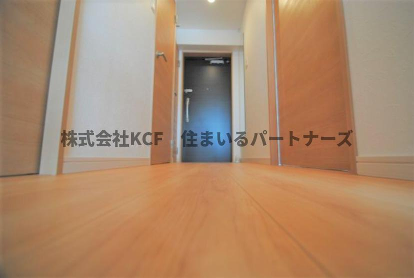 ルーチェ久留米駅前の玄関|収納もある玄関です