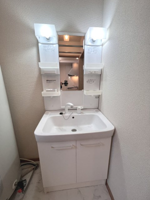 【独立洗面台】 | SANTUARIO Ⅰ | 忙しい朝には欠かせない洗面所です