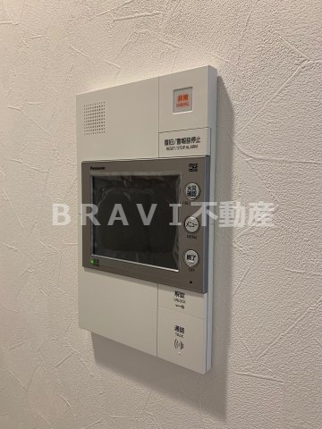 ラ フォルム鎗屋町　BRAVI不動産のセキュリティ|【ラ　フォルム鎗屋町】モニター付インターホン