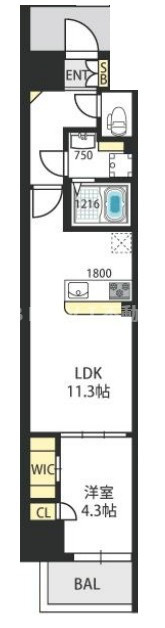 ラ フォルム鎗屋町　BRAVI不動産の間取り|【ラ　フォルム鎗屋町】間取り