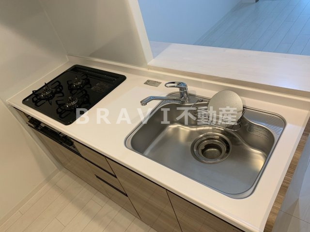 ラ フォルム鎗屋町　BRAVI不動産のキッチン|【ラ　フォルム鎗屋町】使いやすいキッチンです