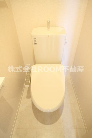セジュールグレイスⅢのトイレ|落ち着いたトイレです