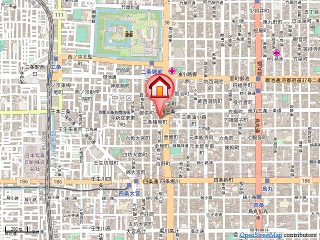 N'Grace Horikawa（エヌグレースホリカワ）の地図