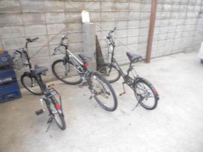 ハイツ福田の駐車場|駐輪スペース