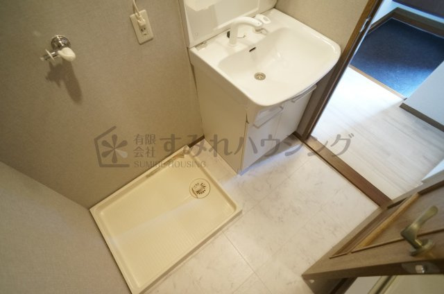 ボナミ田中ハイツの洗面所