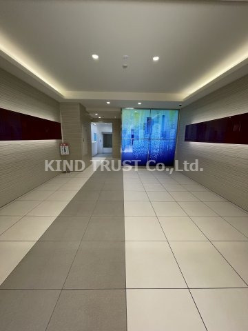 ビガーポリス369天神橋三丁目Ⅱアルチェのロビー|落ち着いたロビーです